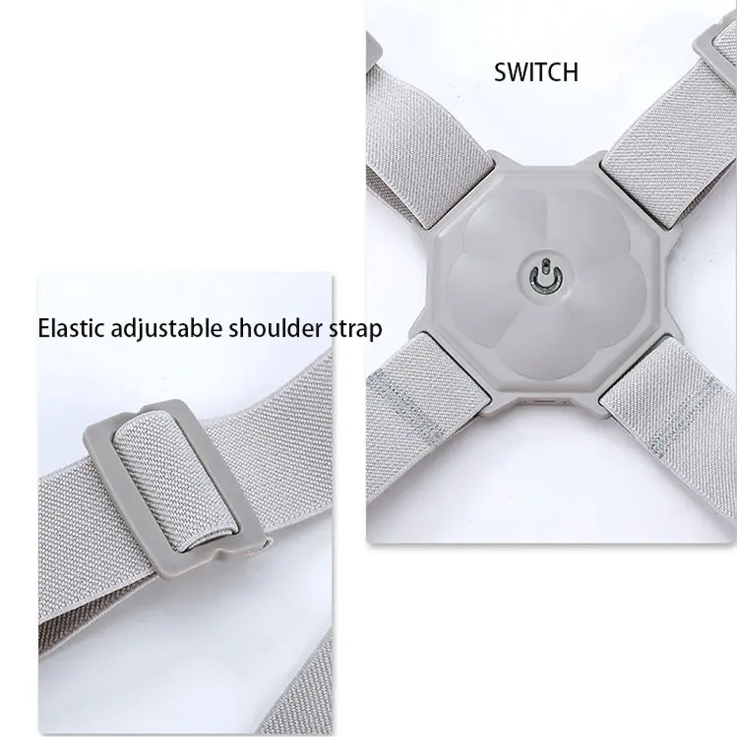 6875 Smart Back Posture Corrector, Shoulder and Back Posture Band Posture Reminder with Smart Vibration Sensor Reminder for Kids Men and Women 6875 Smart Back Posture Corrector, Shoulder and Back Posture Band Posture Reminder with Smart Vibration Sensor Reminder for Kids Men and Women